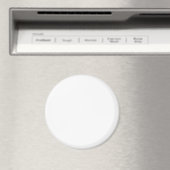 Grosses, 3-Zoll-Kreisblatt Magnet (In Situ (Geschirrspüler))