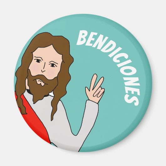 Grosses, 3-Zoll-Kreisblatt Magnet (Vorne)