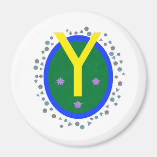 Grosses, 3-Zoll-Kreisblatt Magnet