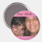 Grosses, 3-Zoll-Rundmagnet Magnet (Vorderseite/Rückseite)