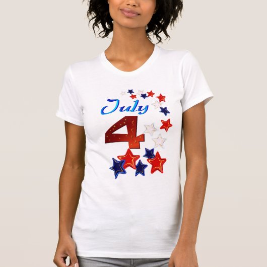 Großes 4. von Juli-T - Shirt (Vorderseite)