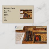 Großes "A " Visitenkarte (Vorne/Hinten)