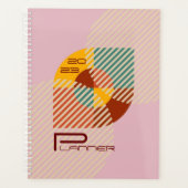 Großes abstraktes Geschäft Planer (Vorderseite)