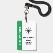 GROSSES ABZEICHEN AUSWEIS (Vorderseite mit Lanyard)