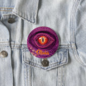 Grosses Abzeichen mit Monogramm Drachenauge Button (Beispiel)
