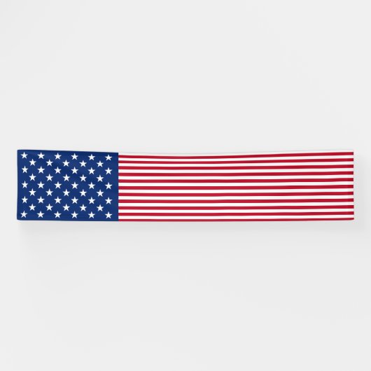 Großes amerikanisches Flag-Banner Banner (Horizontal)