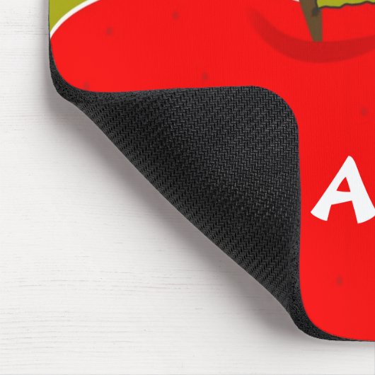 Großes Apple - New- Yorkspaß Mousepad Entwurf (Ecke)