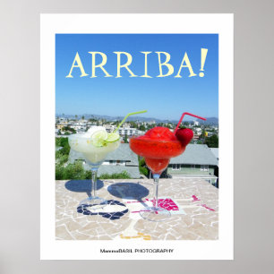Großes Arriba Margarita Plakat! Poster