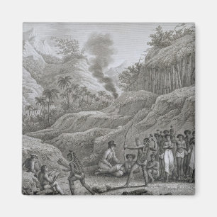 Großes asiatisches Archipel: Französische Forsch Magnet