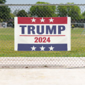 Großes Außenbanner Trump 2024 Banner (Insitu)