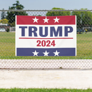 Großes Außenbanner Trump 2024 Banner
