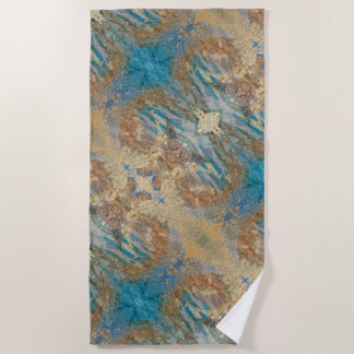 Grosses Badetuch - Zeitlose Staaten