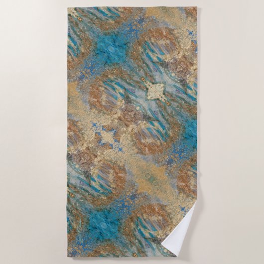 Grosses Badetuch - Zeitlose Staaten (Vorderseite)