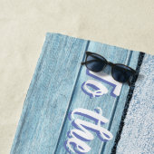 Großes Badetuch zum Strand (Beispiel)