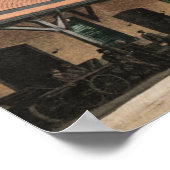 Großes Bahndepot Poster (Ecke)