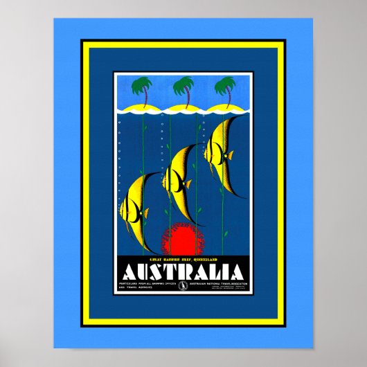 Großes Barrier Reef Poster (Vorne)