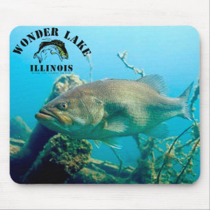 großes Bass-Mousepad Mousepad