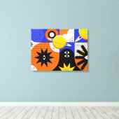 Großes Bauhaus Art Canvas Print 8 (formatanpassbar Leinwanddruck (Insitu (Holzboden))