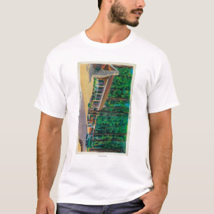 Großes Baum-Häuschen in der Mariposa Waldung T-Shirt