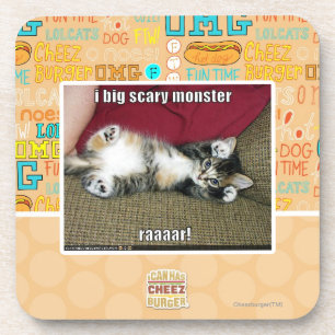 Großes beängstigendes Monster I Getränkeuntersetzer