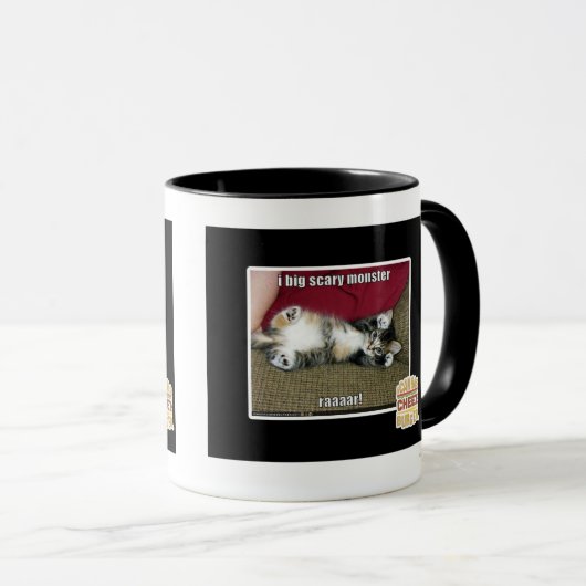 Großes beängstigendes Monster I Tasse (VorderseiteRechts)
