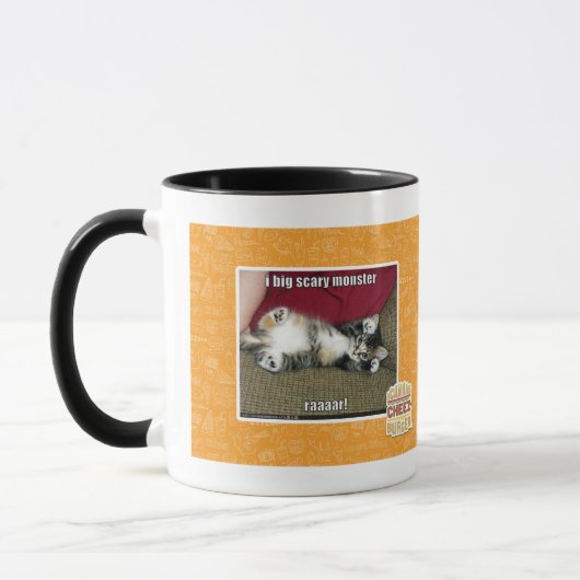 Großes beängstigendes Monster I Tasse (Links)