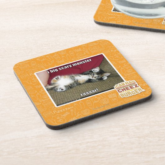Großes beängstigendes Monster I Untersetzer (Linke Seite)
