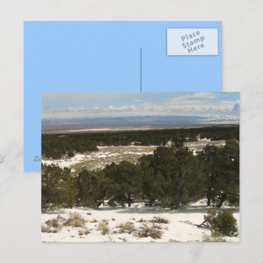 Großes Becken Postkarte (Vorne/Hinten)