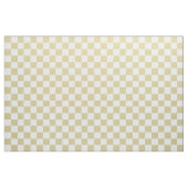 Großes, beiges Schachbrettmuster-Stoff Stoff (Yard (91,4 cm))