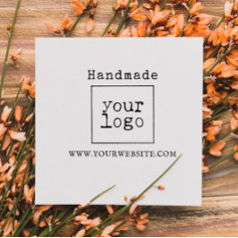 Großes Berufliches Logo mit Handschrift Gummistempel