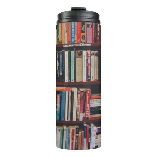 Grosses bibliothekarisches Foto Thermosbecher (Vorderseite)