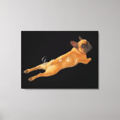 Großes Bild und Name des Hauses Leinwanddruck (Vorderseite)