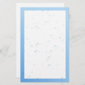 Großes Blasen-Briefpapier Briefpapier (Vorne/Hinten)