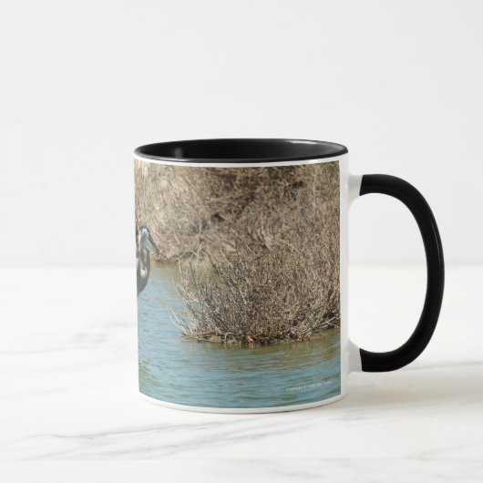 Großes Blau-Reiher-Tasse Tasse (Rechts)
