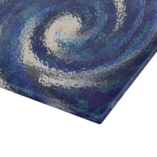 Großes Blau Schneidebrett (Ecke)