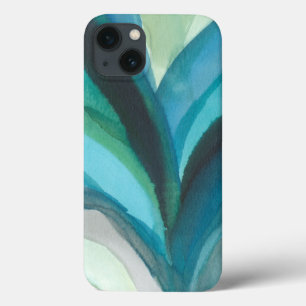 Großes blaues Blatt I Case-Mate iPhone Hülle