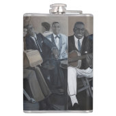 "Großes Blues-Wanderausstellungs-" Vinyl Flachmann (Rückseite)