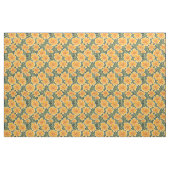 Großes Blumenmuster Ringelblumen Stoff (Fat Quarter (45,7 x 55,9 cm))