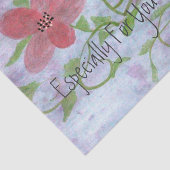 Grosses Blumenpapier Seidenpapier (Ausschnitt)