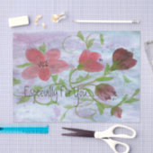 Grosses Blumenpapier Seidenpapier (Handwerk)