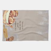 Grosses Brot über die Print-Schürze Geschirrtuch (Horizontal)