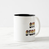 Großes Bubba Zweifarbige Tasse (VorderseiteRechts)