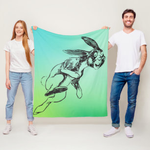 Grosses Bunny Jack Rabbit Fleecedecke