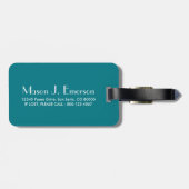 großes c gepäckanhänger (Rückseite horizontal)