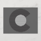 großes c postkarte (Vorderseite)