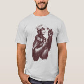 Großes Chimpin (einfarbig) T-Shirt (Vorderseite)