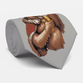 Großes Chimpin Krawatte (Gerollt)