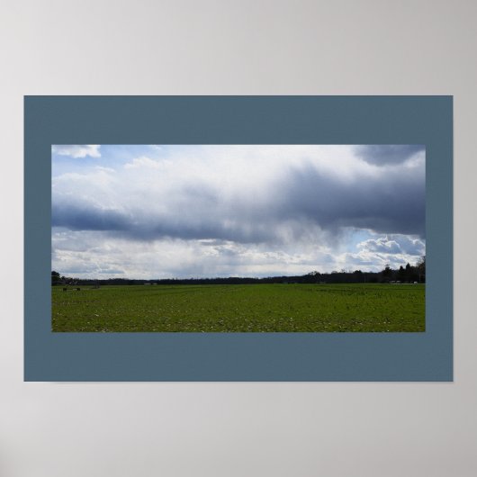Großes Cloud Landscape Poster (Vorne)