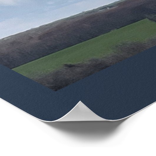 Großes Cloud Poster (Ecke)