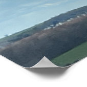 Großes Cloud Poster (Ecke)